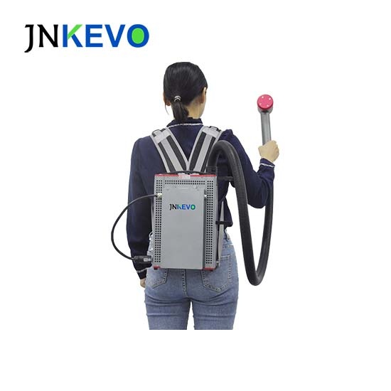 Battery Powered Backpack 100w Pulse Laser Cleaning Machine For Paint Float Rust Oxide Battery Powered Backpack 100w Pulse Laser Cleaning Machine For Paint Float Rust Oxide